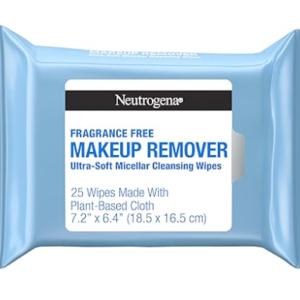 Neutrogena Makeup Remover Cleansing Towelettes – Fragrance Free (25 Count)