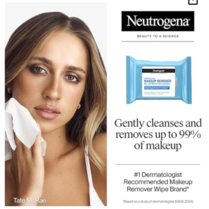 Neutrogena Makeup Remover Cleansing Towelettes – Fragrance Free (25 Count)